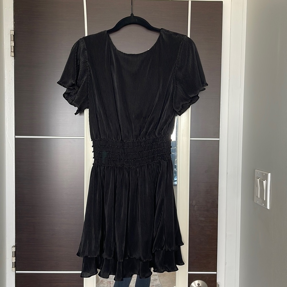 She & Sky black dress